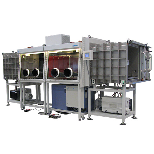 MBRAUN Custom Welding Glove Box Titanium